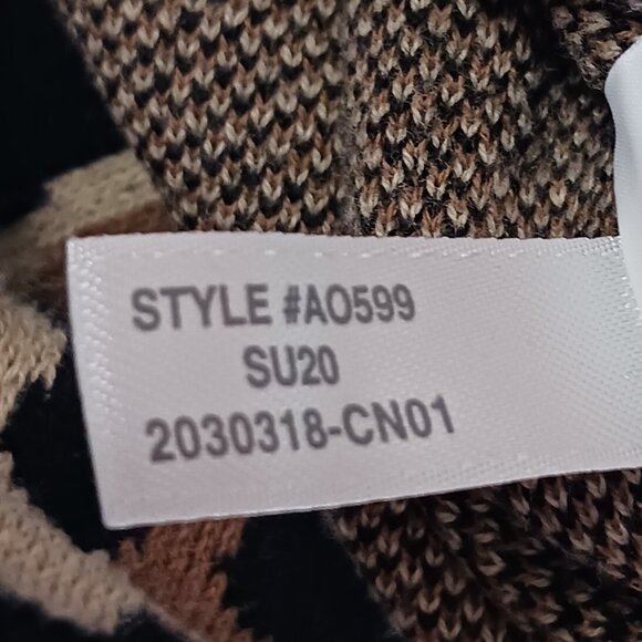 J. Crew Cheetah Animal Print Women's Top size M - Picture 5 of 9